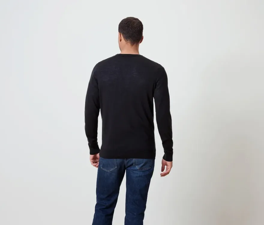 Pullover, schwarz