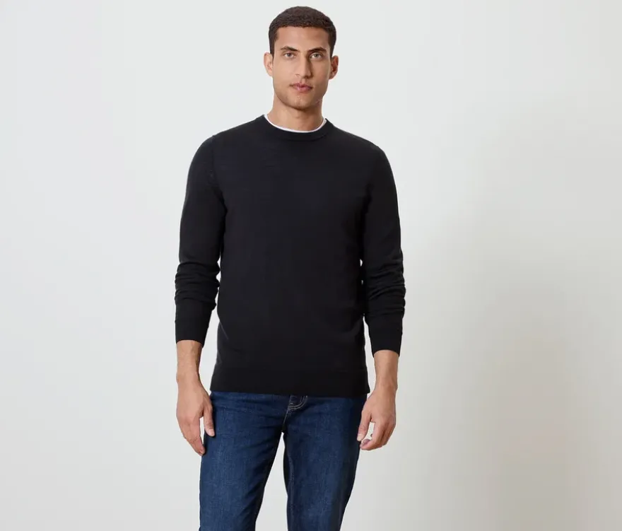 Pullover, schwarz