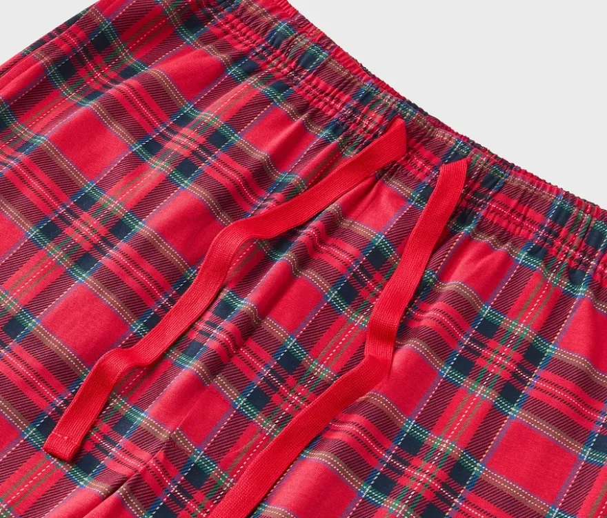 Pyjama, blau-rot