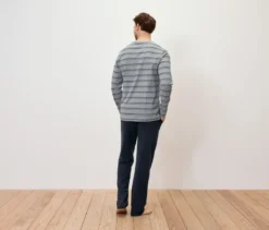 Pyjama, gestreift
