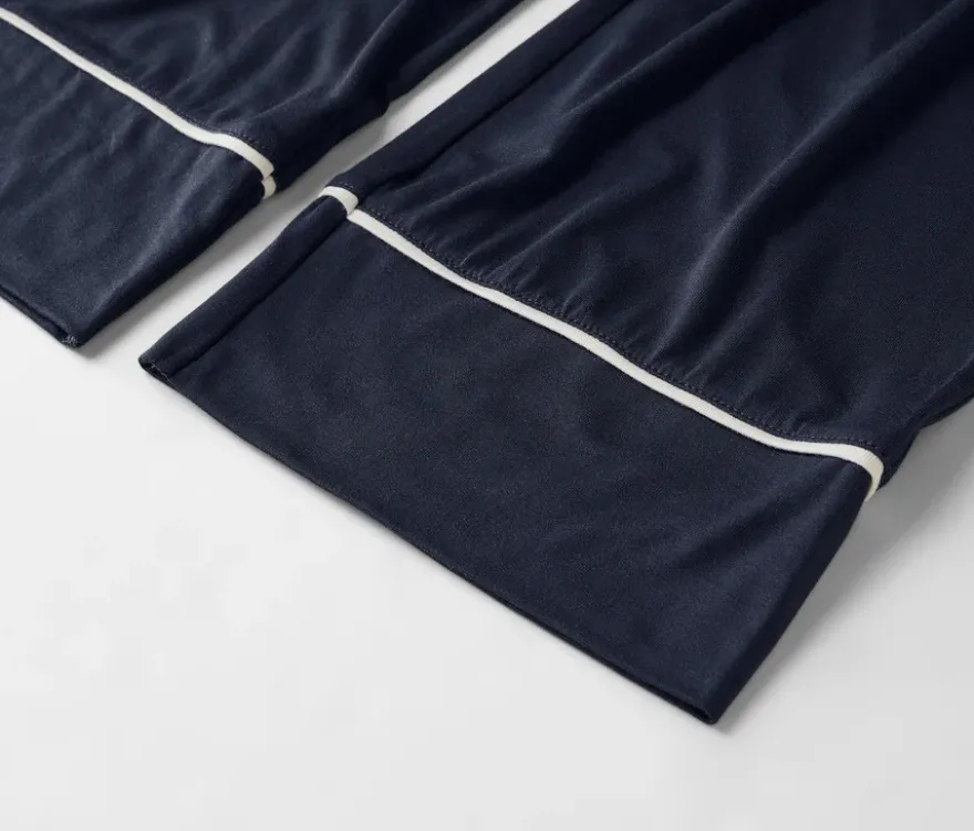 Pyjamahose, dunkelblau