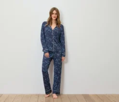 Pyjama-Set, Alloverprint