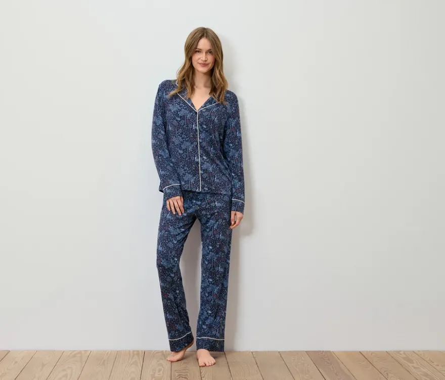 Pyjama-Set, Alloverprint