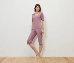 Pyjama-Set mit Spitze
