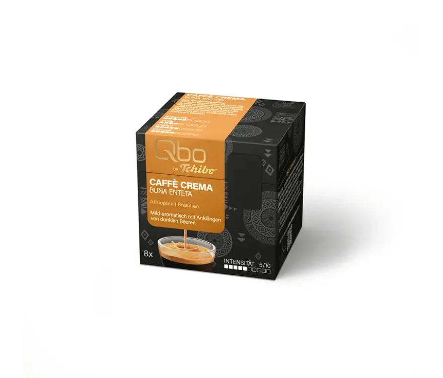 Qbo Caffè BUNA ENTETA - 8 Kapseln