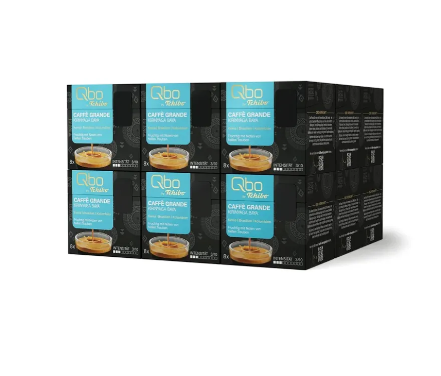 Qbo Caffè Grande KIRINYAGA BAYA - 144 Kapseln