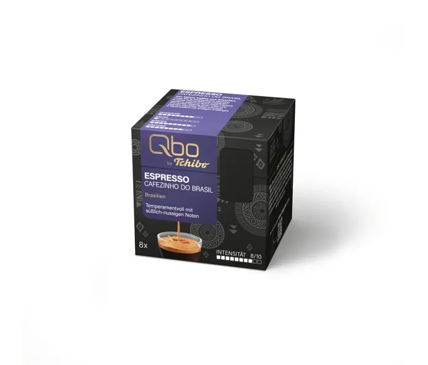 Qbo Espresso CAFEZINHO DO BRASIL - 8 Kapseln