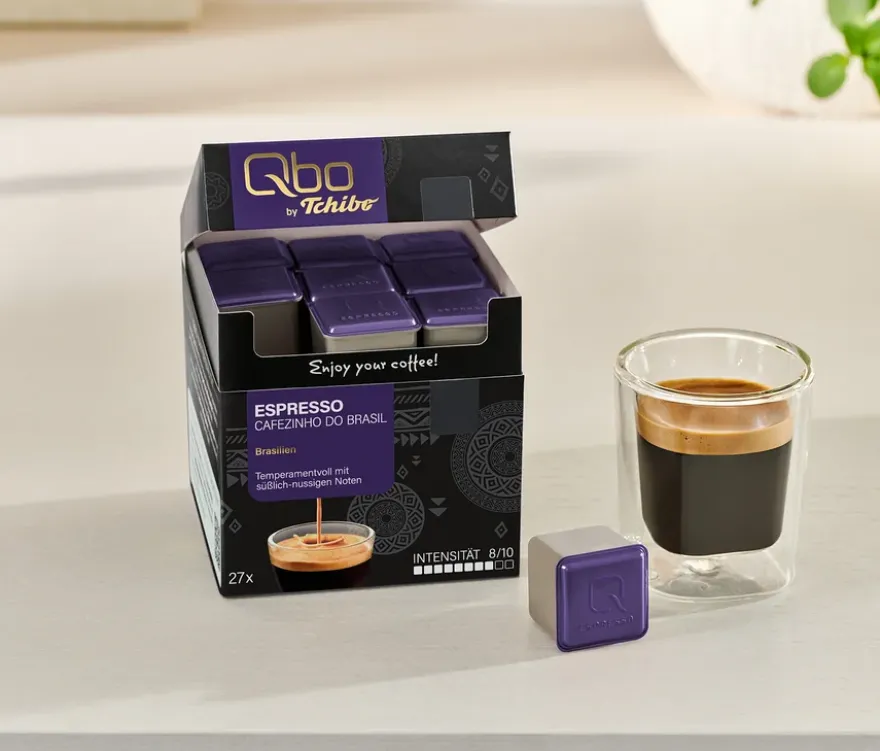 Qbo Espresso CAFEZINHO DO BRASIL - 144 Kapseln
