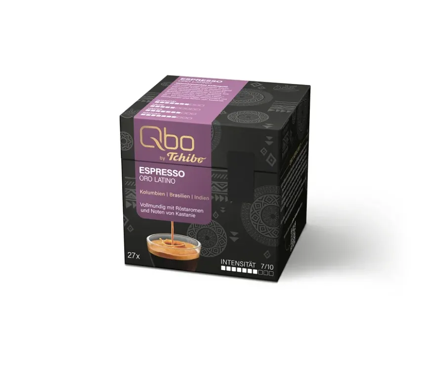 Qbo Espresso ORO LATINO - 27 Kapseln