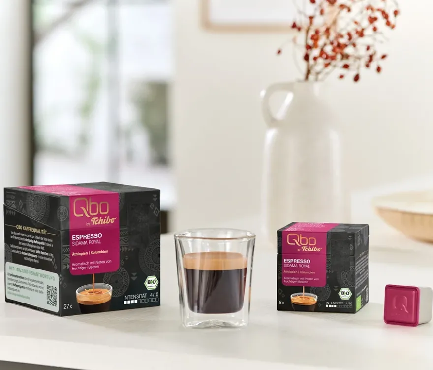 Qbo Espresso SIDAMA ROYAL - 144 Kapseln