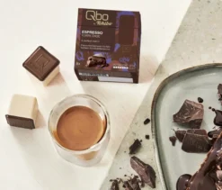 Qbo Flavoured Espresso Dark Choc - 8 Kapseln