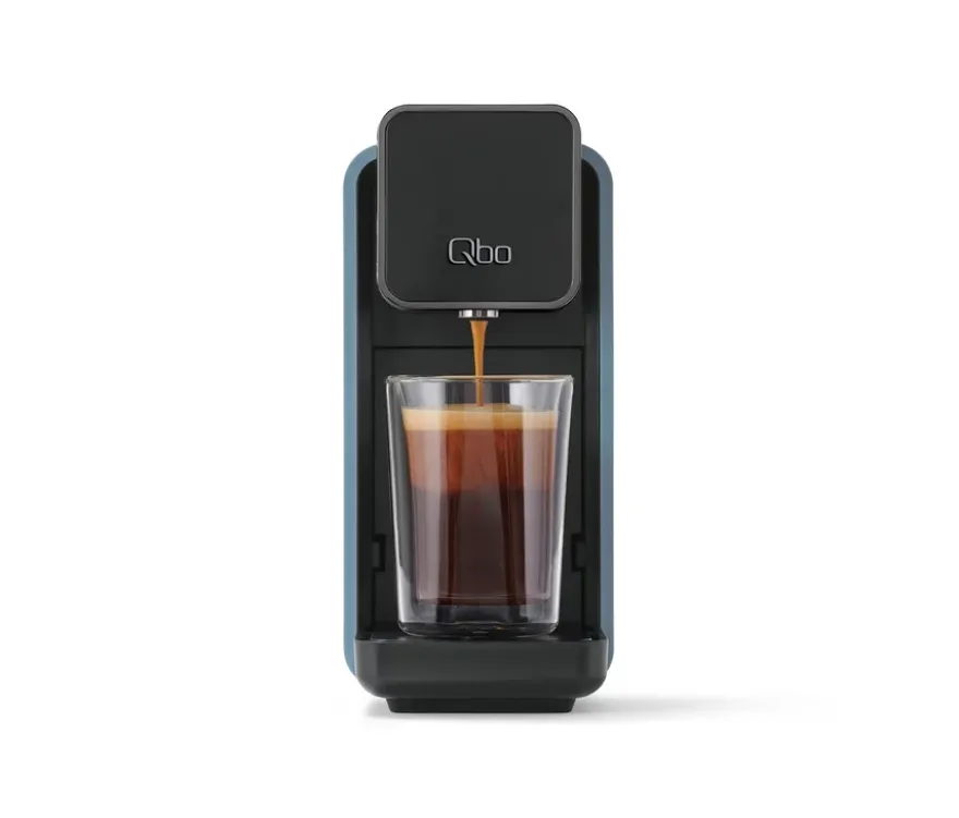 »Qbo ONE« Kapselmaschine, Misty Blue