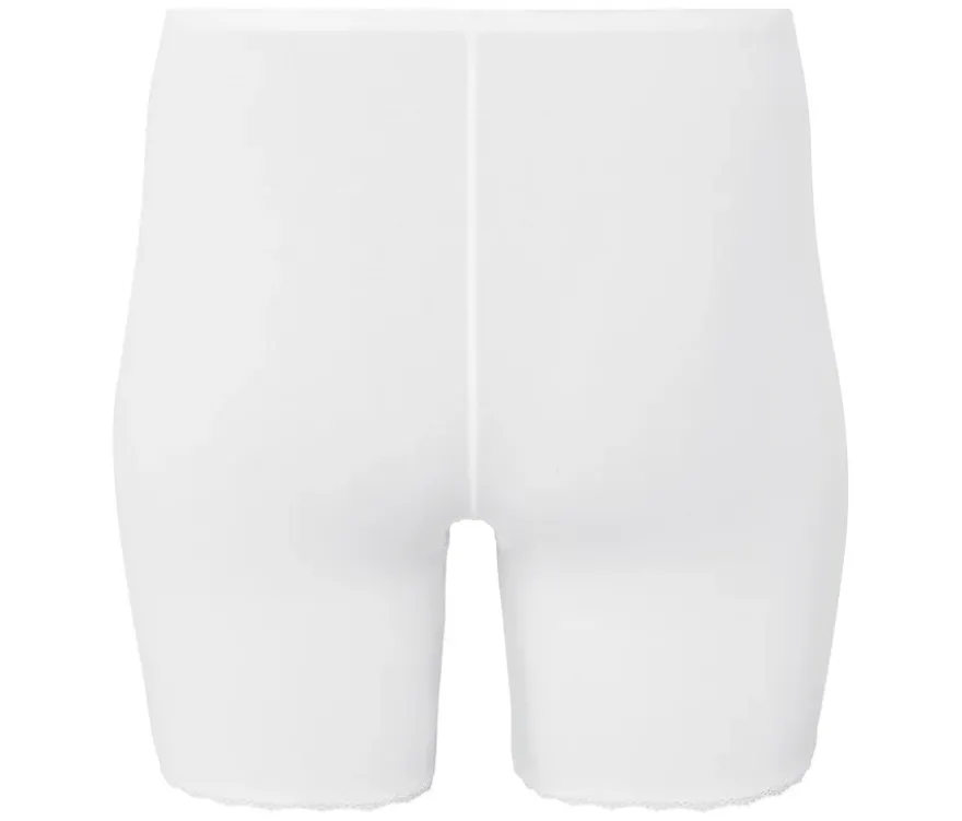 2 Radler-Shorts, weiß und dunkelblau