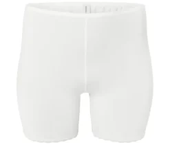 2 Radler-Shorts, weiß und dunkelblau