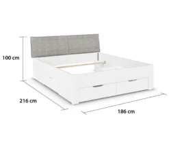 rauch Bett »Aditio Beds«, 180 cm mit Polsterkopfteil