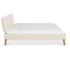 rauch Bett »Mavi-Extra« mit Polsterkopfteil, 180 cm Liegefläche, beige/champagner