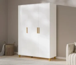 Rauch Drehtürenschrank »Shinjo«, 3-türig Basic-Ausstattung, weiß