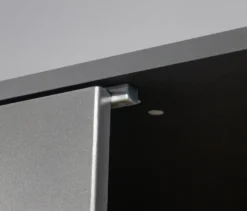 Rauch Drehtürenschrank »Shinjo«, 3-türig, 2 Schubladen, grau-metallic