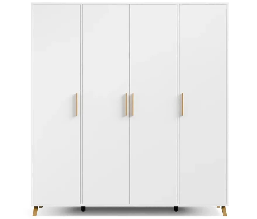 Rauch Drehtürenschrank »Shinjo«, 4-türig Basic-Ausstattung, weiß