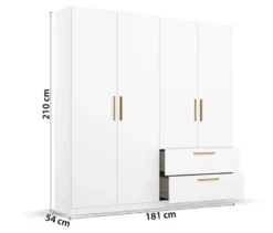 Rauch Drehtürenschrank