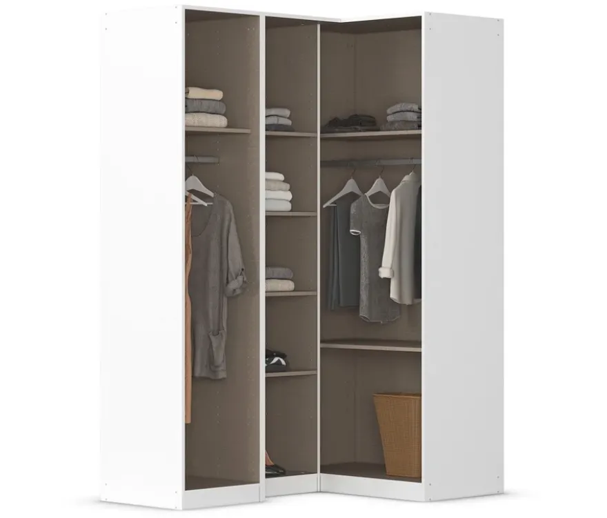 rauch Eckschrank »Quadra Spin«, moderner Landhausstil, 3-türig