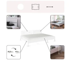 rauch Familienbett »Mare«, Breite 270 cm, umbaubar auf 180 cm