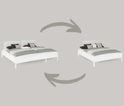 rauch Familienbett »Mare« mit Polsterkopfteil, 240 cm breit