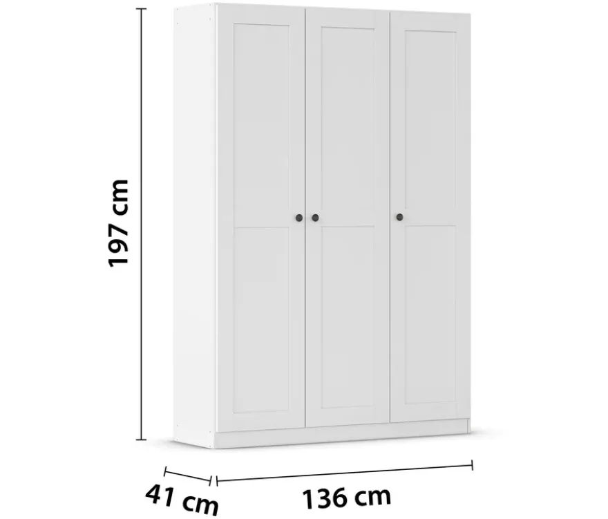 Rauch Garderobenschrank»Savona«, 3-türig