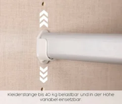 rauch Kleiderschrank »Alba«, 2-türig, mit Spiegel, champagner