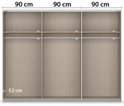 rauch Kleiderschrank »Barea«, 2-türig, mit Spiegel, groß
