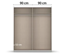 Rauch Kleiderschrank »Barea«, 2-türig, klein