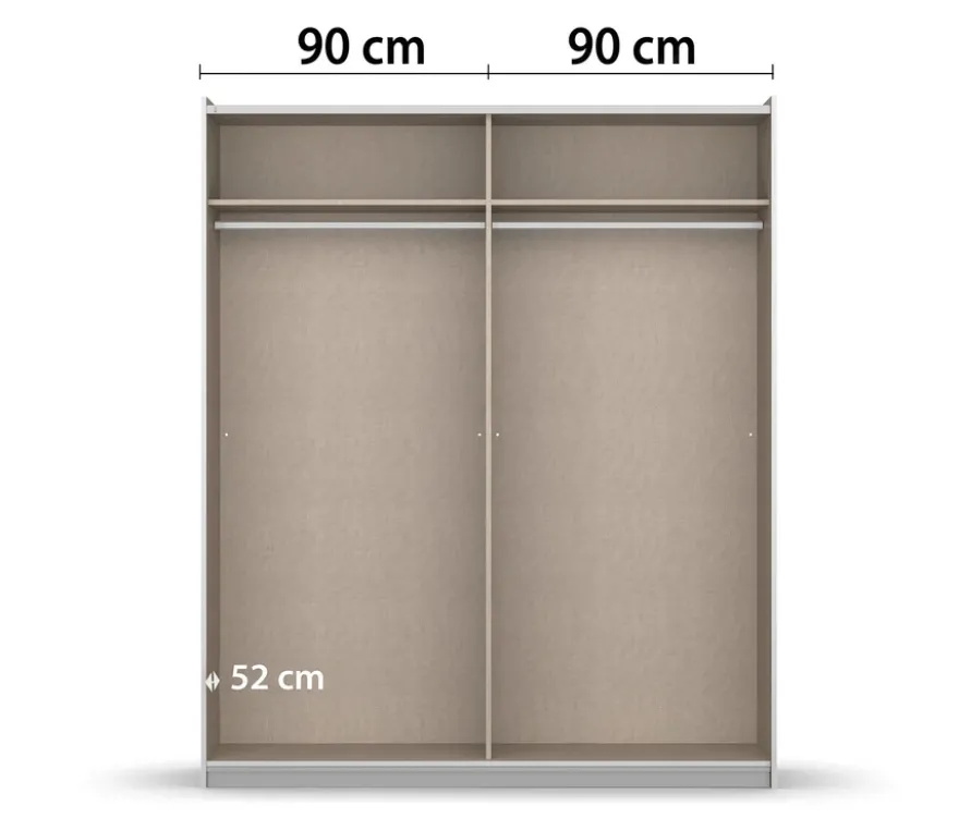 Rauch Kleiderschrank »Barea«, 2-türig, klein