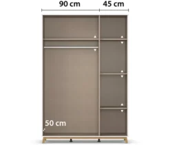 rauch Kleiderschrank »Carlsson« mit Drehtüren, 3-türig
