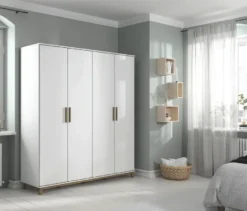 rauch Kleiderschrank »Carlsson« mit Drehtüren, 4-türig