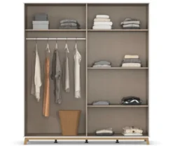 rauch Kleiderschrank »Carlsson« mit Drehtüren, 4-türig