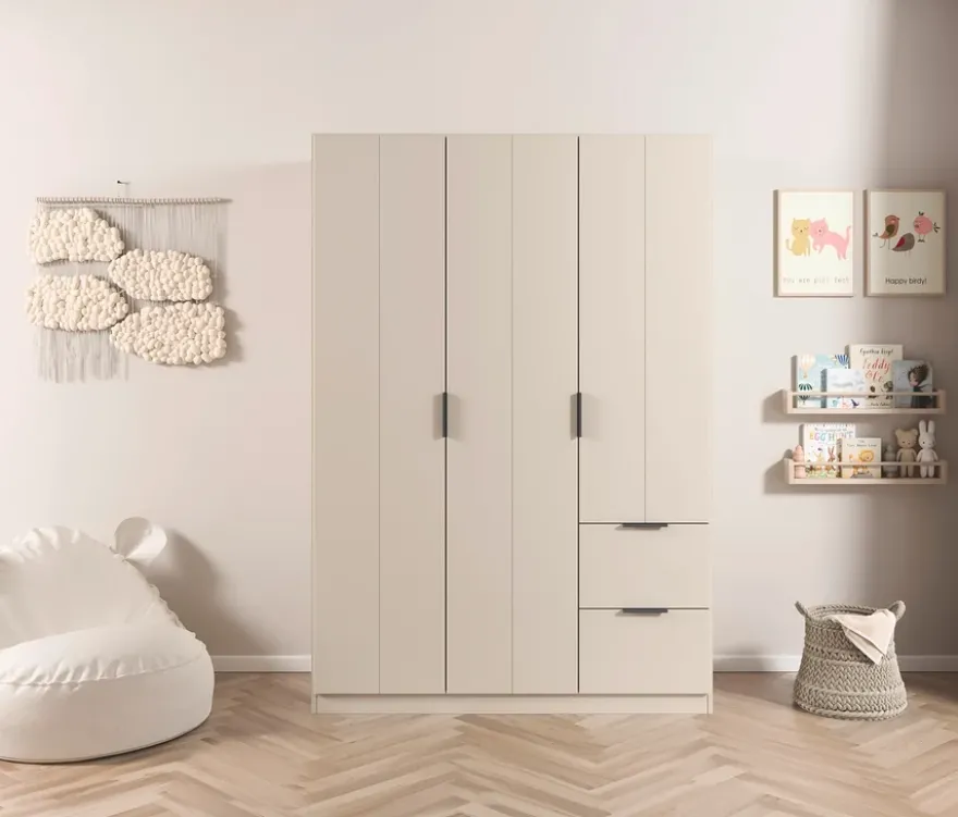 rauch Kleiderschrank »Ella«, 3-türig, champagner