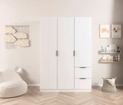 rauch Kleiderschrank »Ella«, 3-türig, alpinweiß