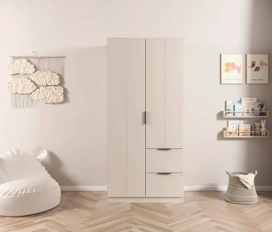 rauch Kleiderschrank »Ella«, 2-türig, champagner