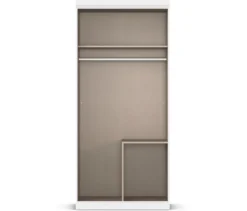 rauch Kleiderschrank »Ella«, 2-türig, champagner