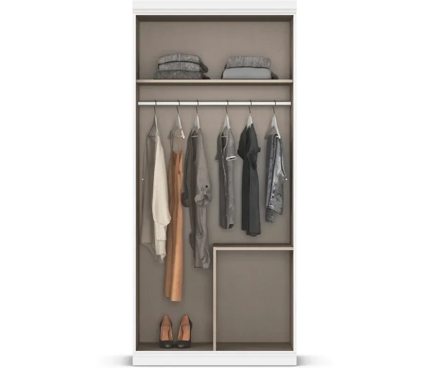 rauch Kleiderschrank »Ella«, 2-türig, alpinweiß