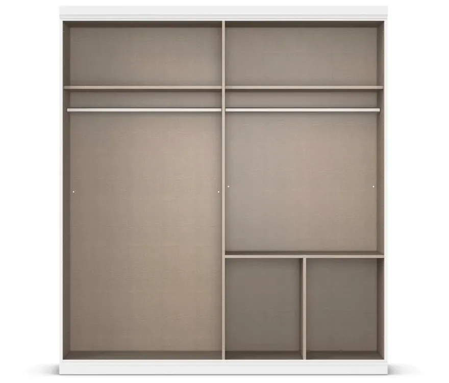 rauch Kleiderschrank »Ella«, 4-türig, alpinweiß