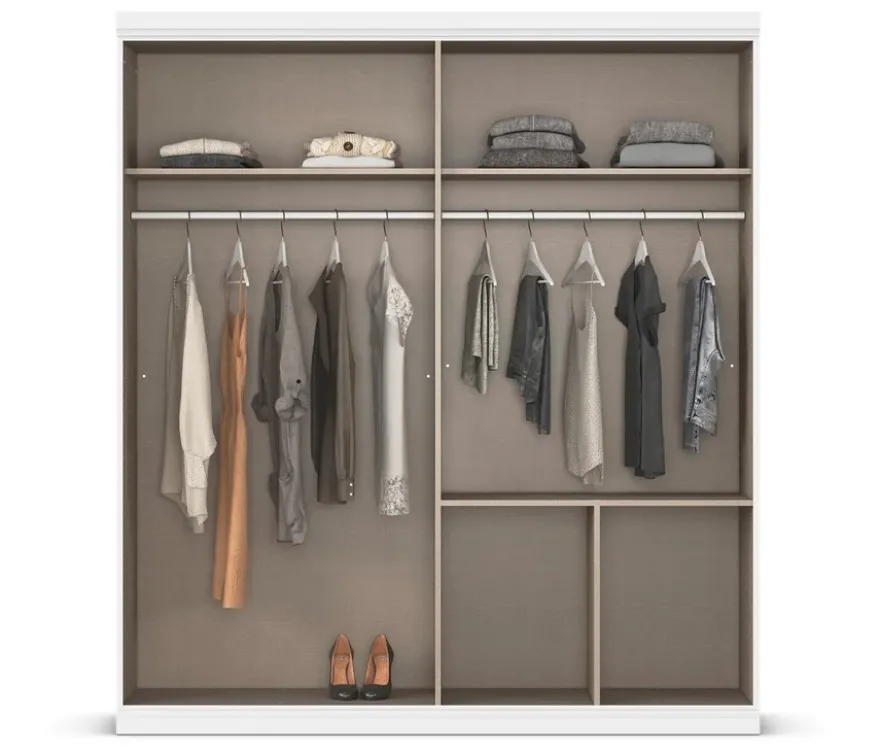 rauch Kleiderschrank »Ella«, 4-türig, champagner