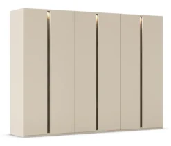 rauch Kleiderschrank »Luana«, 6-türig, mit Beleuchtung, Classic-Ausstattung