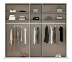 rauch Kleiderschrank »Luana«, 5-türig, mit Beleuchtung, Basic-Ausstattung