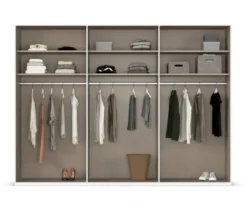 rauch Kleiderschrank »Luana«, 6-türig, mit Beleuchtung, Basic-Ausstattung