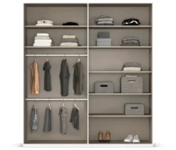 rauch Kleiderschrank »Luana«, 4-türig, mit Beleuchtung, Basic-Ausstattung