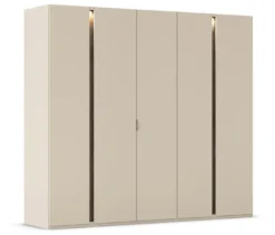 rauch Kleiderschrank »Luana«, 5-türig, mit Beleuchtung, Classic-Ausstattung