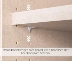 rauch Kleiderschrank »Mia«, 2-türig, Breite 181 cm, weiß