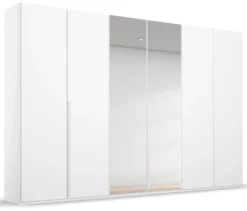rauch Kleiderschrank »Purisma« mit umfangreicher Innenausstattung und Spiegel, 6-türig