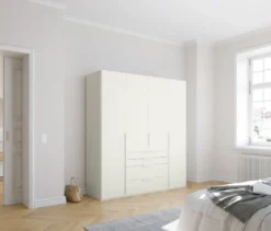 rauch Kleiderschrank »Purisma« mit Schubladen, 4-türig mit Schubladen und umfangreicher Innenausstattung
